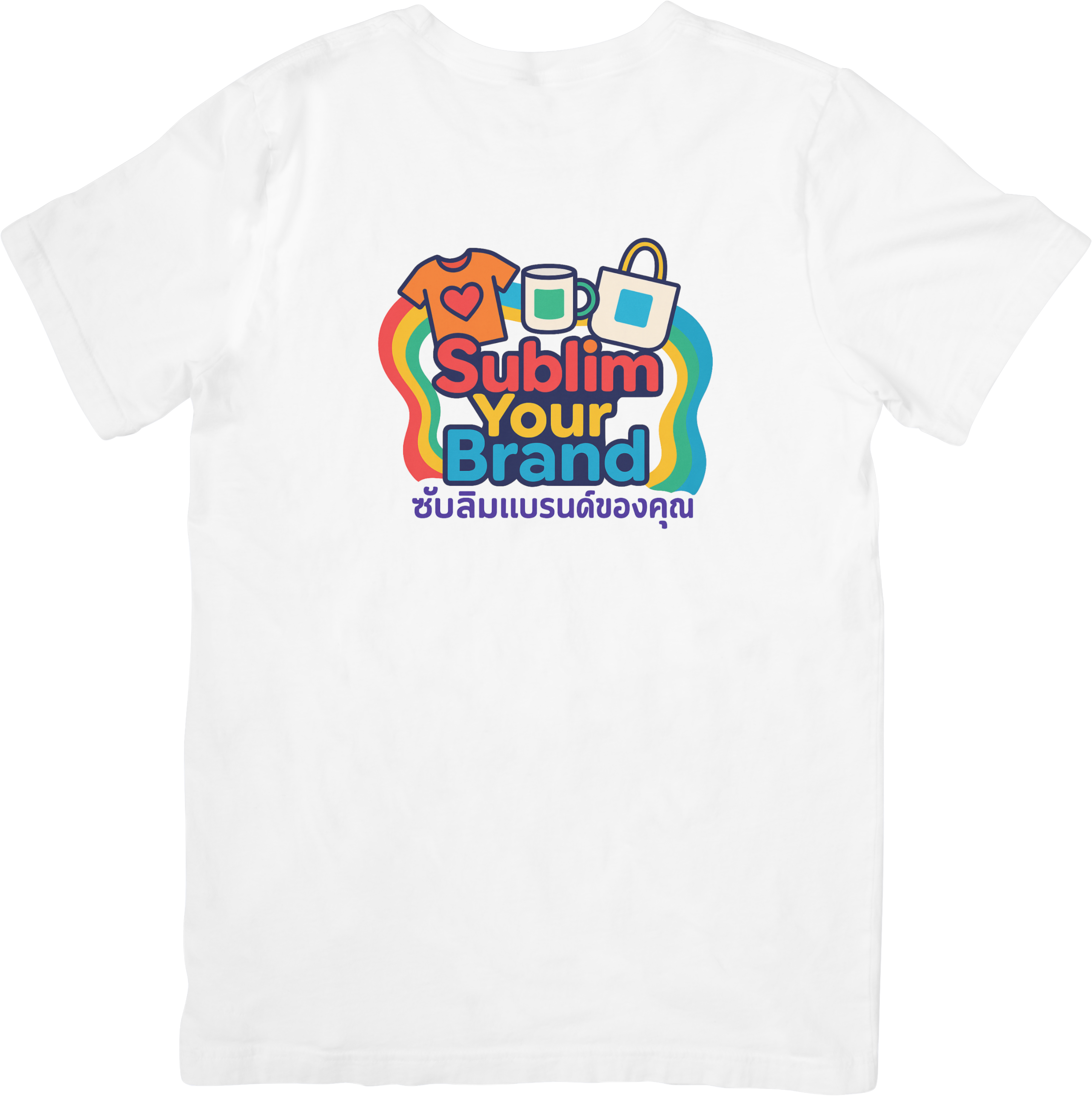 Custom T-Shirts UNISEX S TO 5LS WHITE